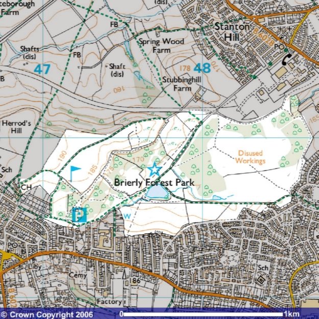 Brierley Park map